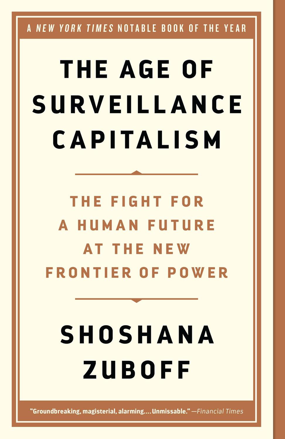 Cover: 9781541758001 | The Age of Surveillance Capitalism | Shoshana Zuboff | Taschenbuch