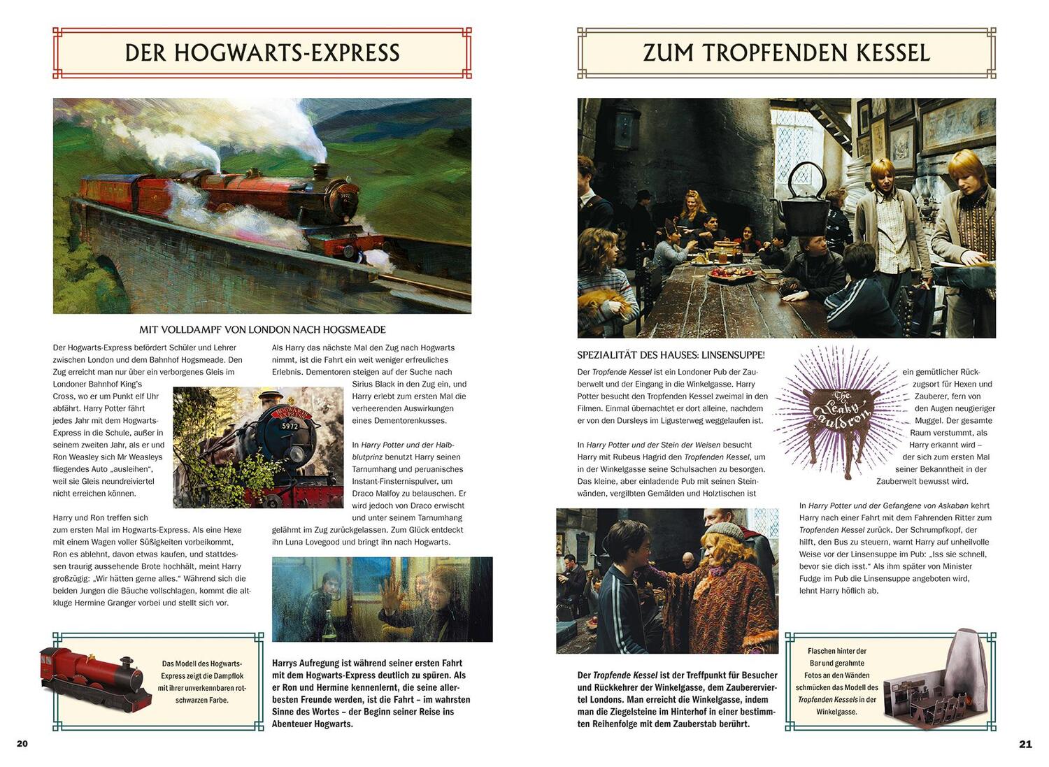 Bild: 9783833241338 | Aus den Filmen zu Harry Potter: Papierwelten - 22 wunderschöne...