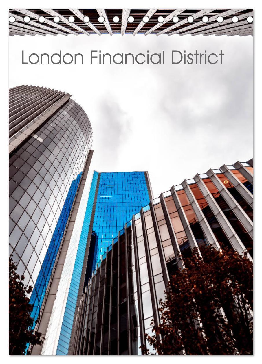 Cover: 9783435949731 | London Financial District (Tischkalender 2025 DIN A5 hoch),...