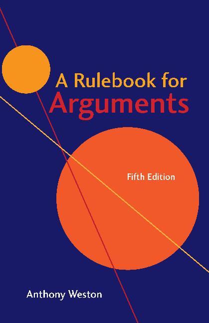 Cover: 9781624666544 | A Rulebook for Arguments | Anthony Weston | Taschenbuch | Englisch