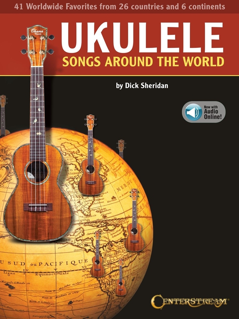 Cover: 840126949261 | Ukulele Songs Around the World | Fretted | Buch + Online-Audio | 2020