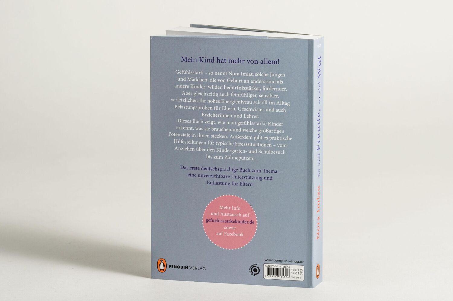 Bild: 9783328105374 | So viel Freude, so viel Wut | Nora Imlau | Taschenbuch | 320 S. | 2021