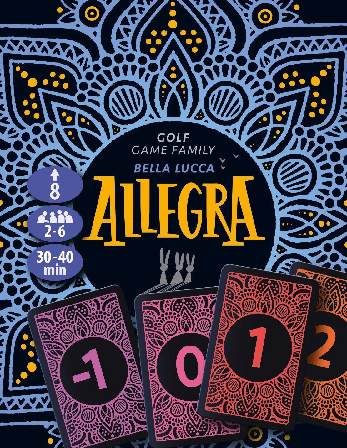 Bild: 4260410770320 | ALLEGRA | Das spannende Kartenablegespiel | Bella Lucca | Spiel | 2020