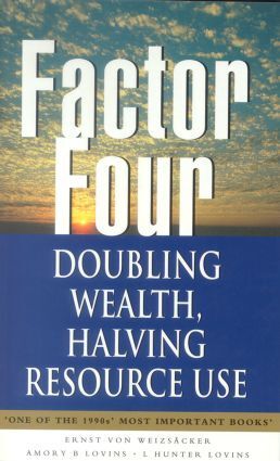 Cover: 9781853834066 | Factor Four | Ernst Ulrich von Weizsäcker | Taschenbuch | Englisch