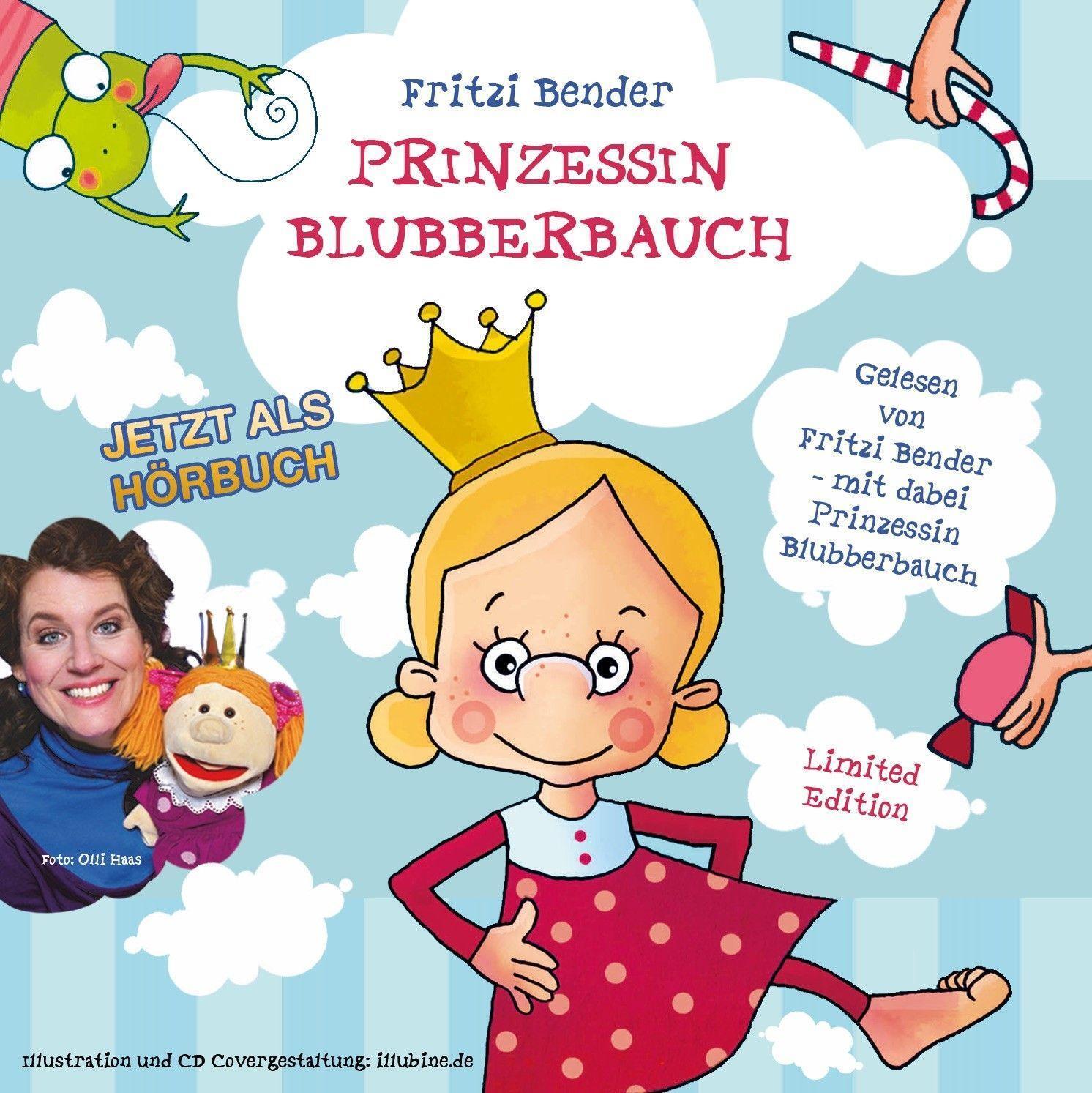 Cover: 9783946981084 | Prinzessin Blubberbauch | Limited Edition | Fritzi Bender | Audio-CD