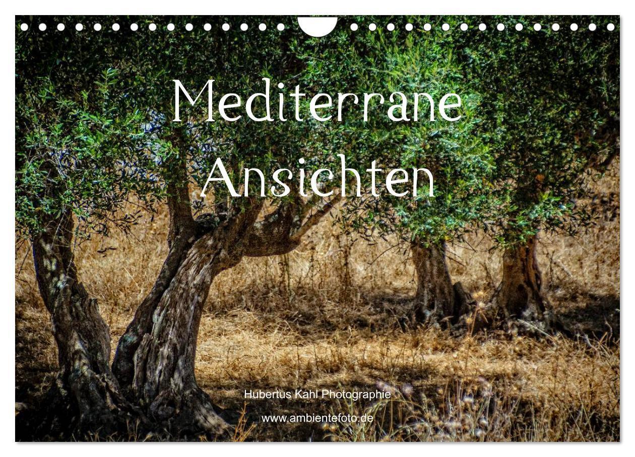 Cover: 9783383418044 | Mediterrane Ansichten 2024 (Wandkalender 2024 DIN A4 quer),...