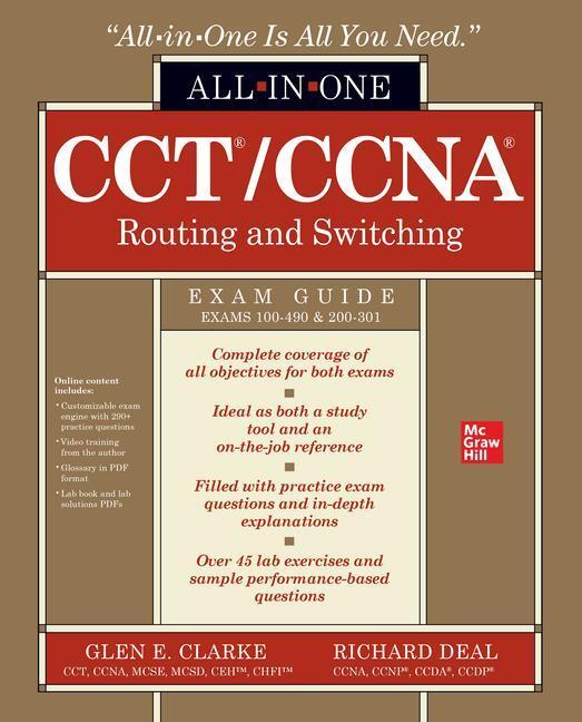 Cover: 9781260469776 | CCT/CCNA Routing and Switching All-in-One Exam Guide (Exams 100-490...