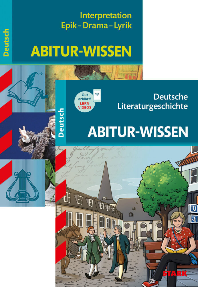 Cover: 9783849052263 | STARK Abitur-Wissen Deutsch - Literaturgeschichte +...