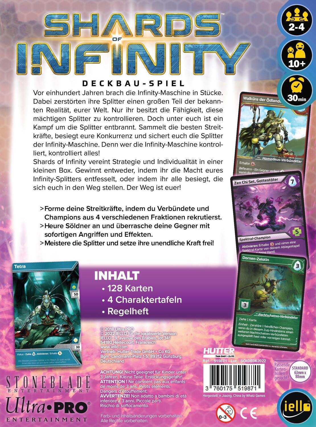 Bild: 3760175519871 | Shards of Infinity | Gary Arant (u. a.) | Spiel | 519871 | Deutsch