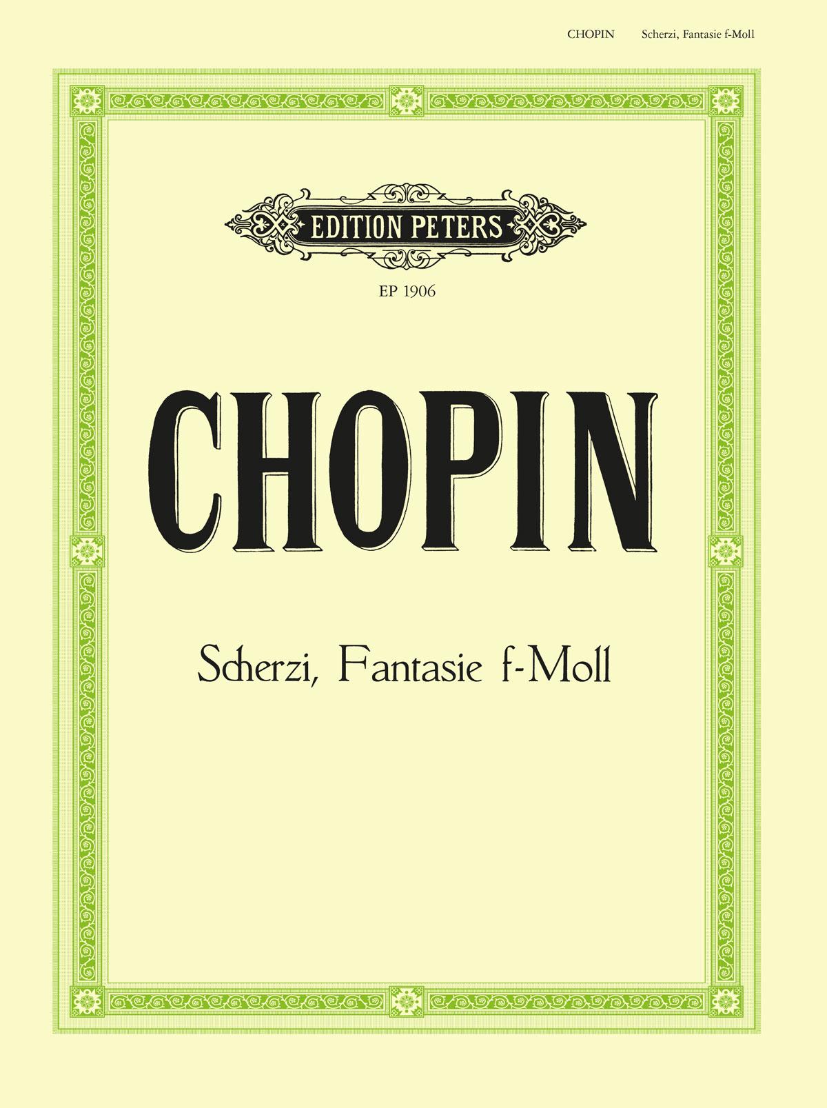 Cover: 9790014008444 | Scherzos; Fantasy in F minor | Frédéric Chopin | Broschüre | Buch