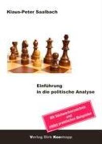 Cover: 9783938342152 | Einführung in die politische Analyse | Klaus-Peter Saalbach | Buch