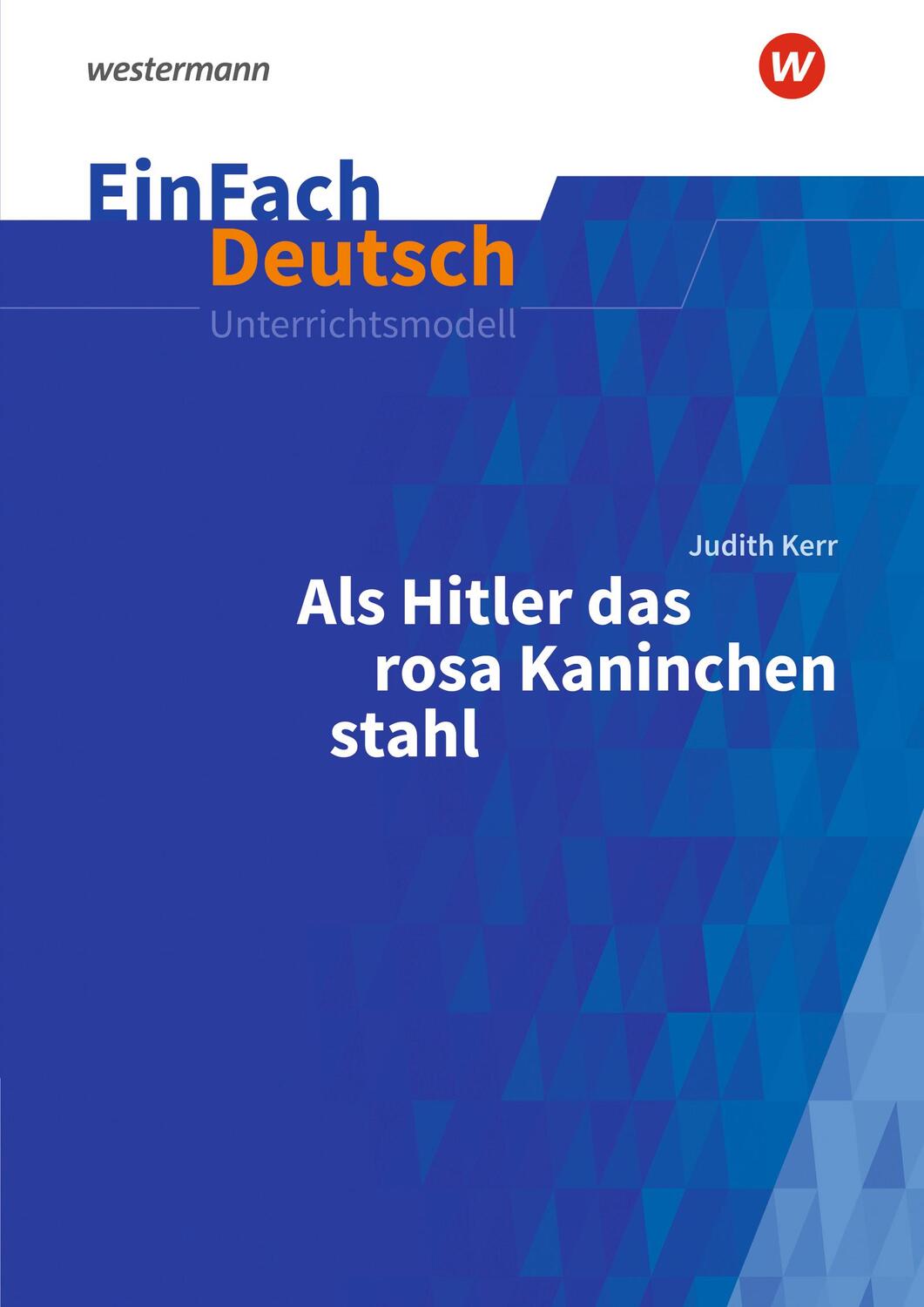 Cover: 9783140227476 | Als Hitler das rosa Kaninchen stahl. Gymnasiale Oberstufe. EinFach...