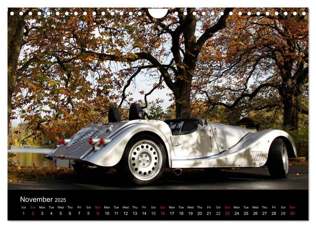 Bild: 9781325953554 | Morgan, the last real sports car (Wall Calendar 2025 DIN A4...