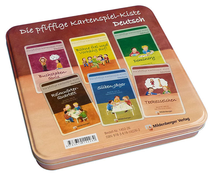 Cover: 9783619142262 | Die pfiffige Kartenspiel-Kiste Deutsch, 6 Kartenspiele | Bernd Wehren