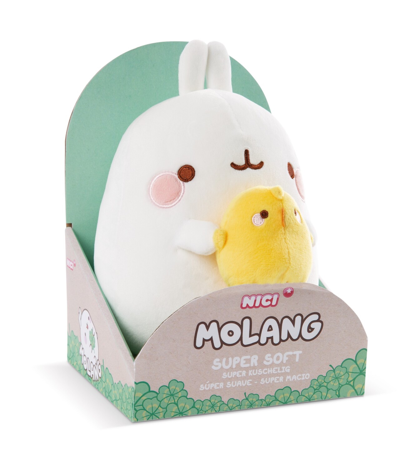 Cover: 4012390488777 | Nici 48877 Kuscheltier MOLANG mit Piu Piu 24cm in | MOLANG | 48877
