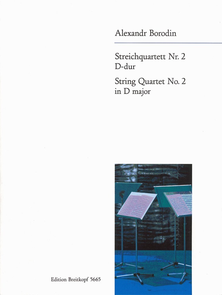 Cover: 9790004164761 | Streichquartet 2 | Alexander Porfiryevich Borodin | Buch + CD