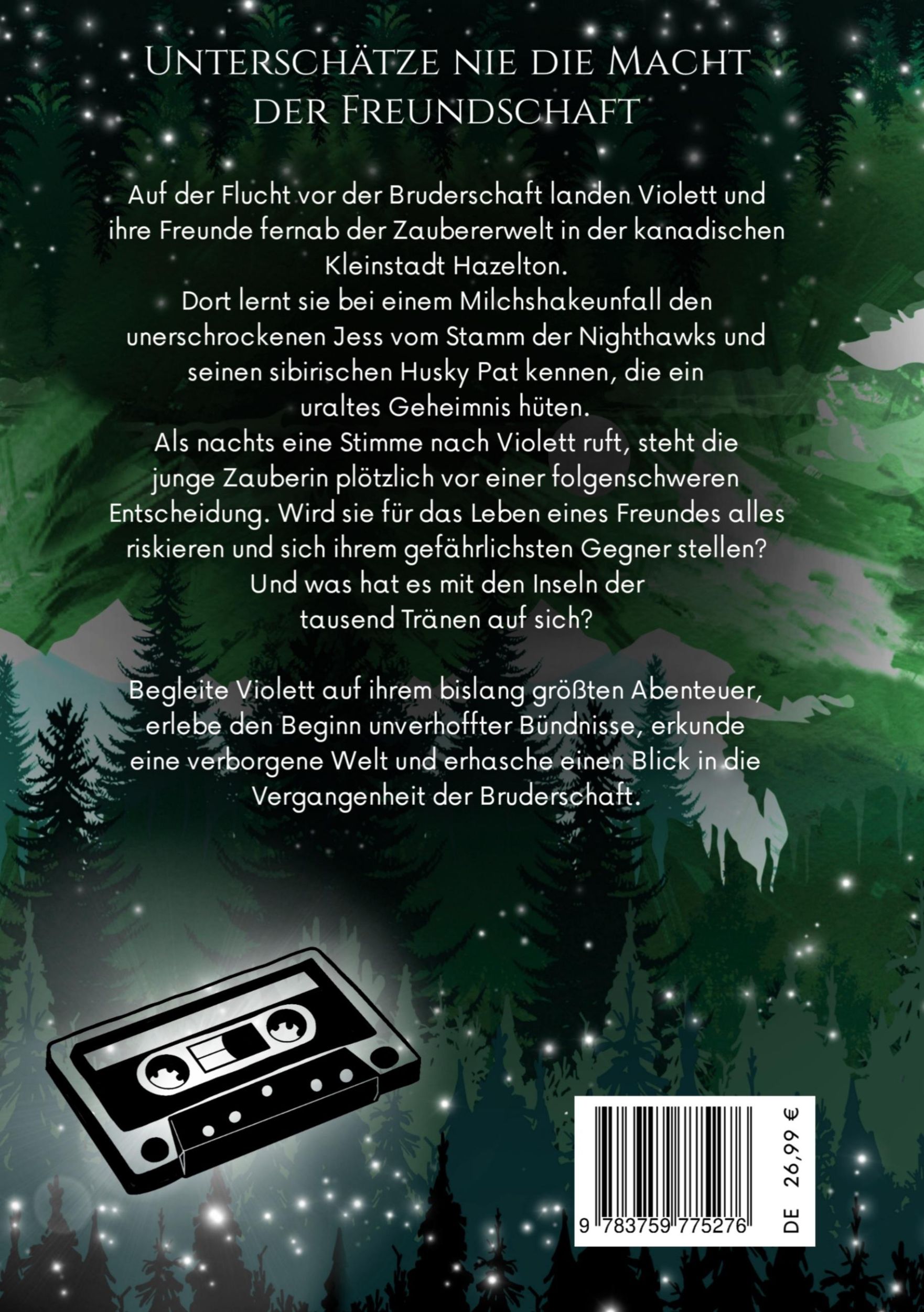 Rückseite: 9783759775276 | Violett Nightingale | Die Inseln der tausend Tränen | Woodwind | Buch