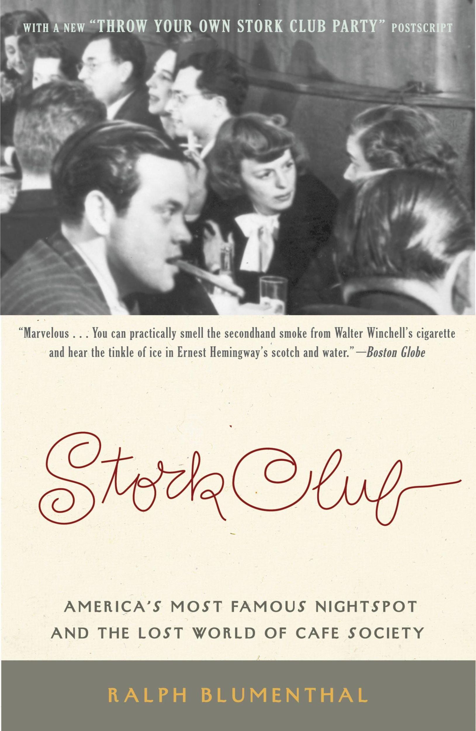 Cover: 9780316106177 | Stork Club | Ralph Blumenthal | Taschenbuch | Kartoniert / Broschiert