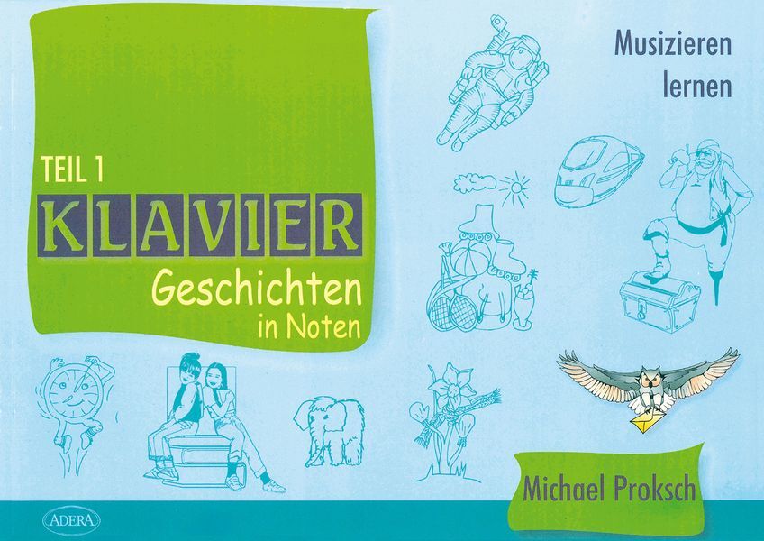Cover: 9790004571057 | Klaviergeschichten in Noten Teil 1 | Stücke z. Tl. vierhändig | Buch
