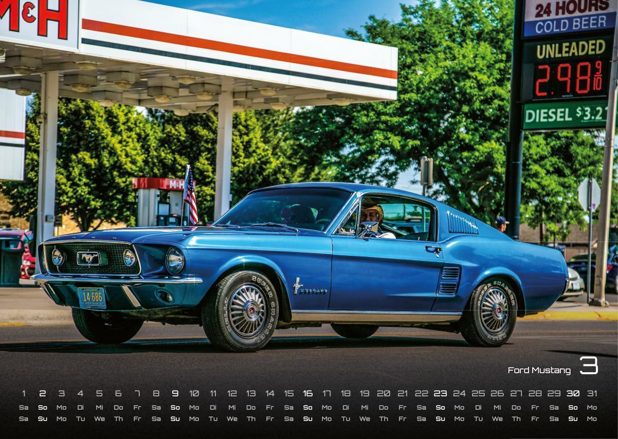 Bild: 9783986734220 | Oldtimer - OLDIES BUT GOLDIES - 2025 - Kalender DIN A3 | GP-Fever. de