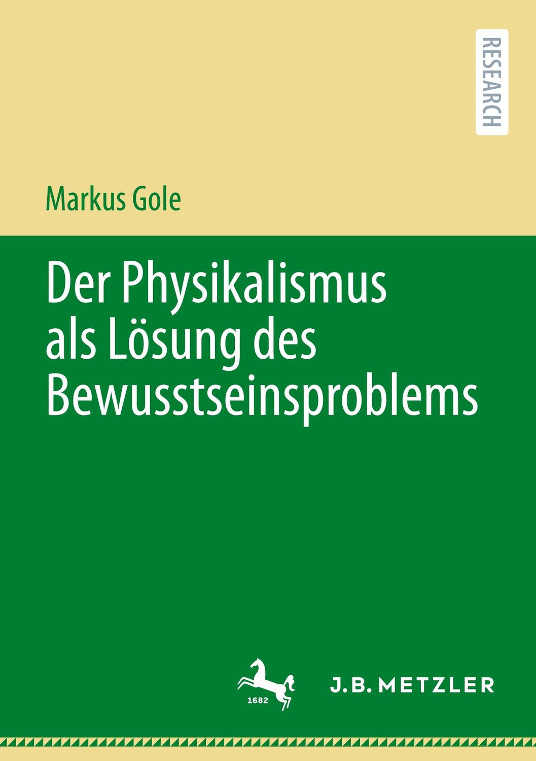 Cover: 9783662648827 | Der Physikalismus als Lösung des Bewusstseinsproblems | Markus Gole