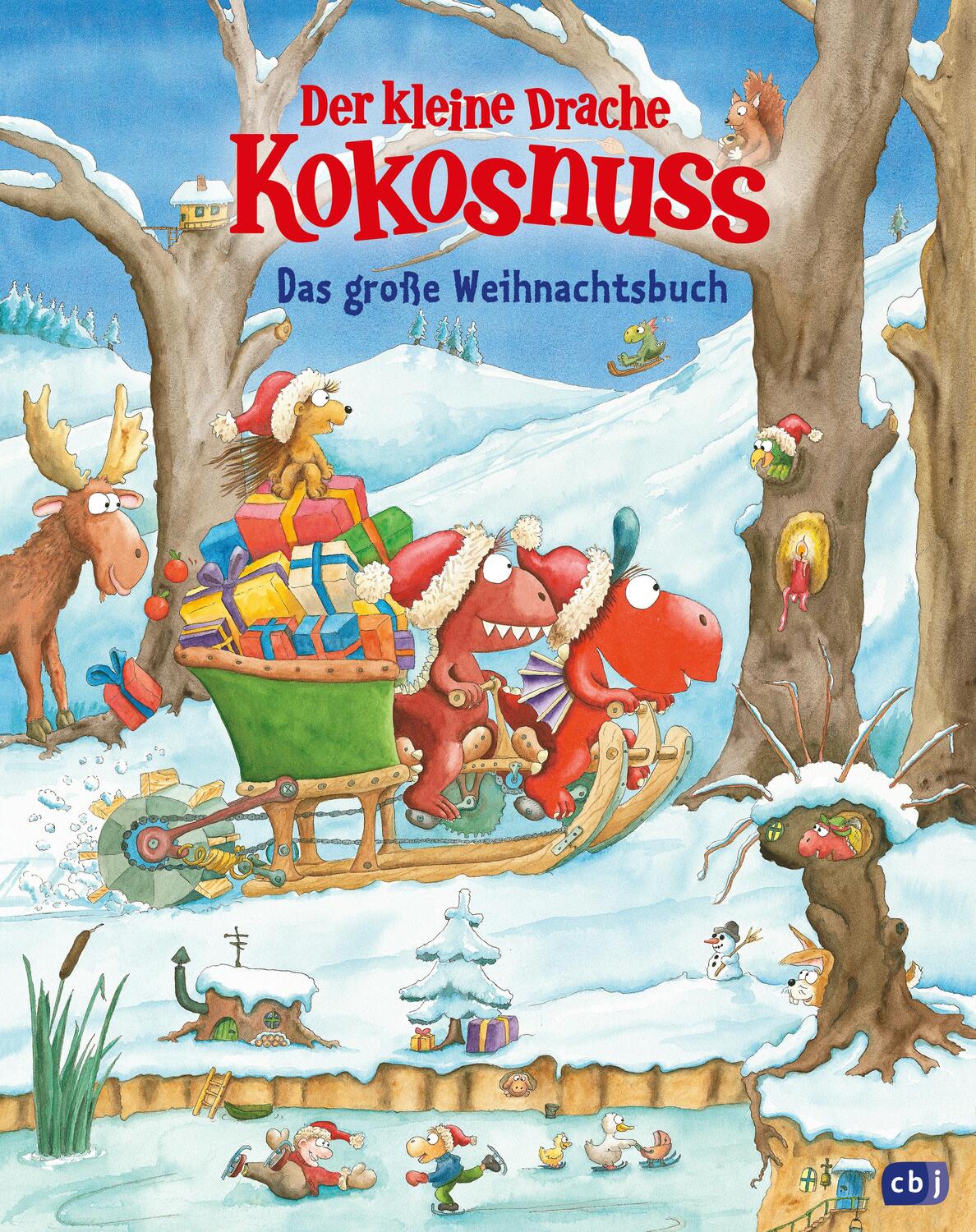 Cover: 9783570181492 | Der kleine Drache Kokosnuss - Das große Weihnachtsbuch | Ingo Siegner