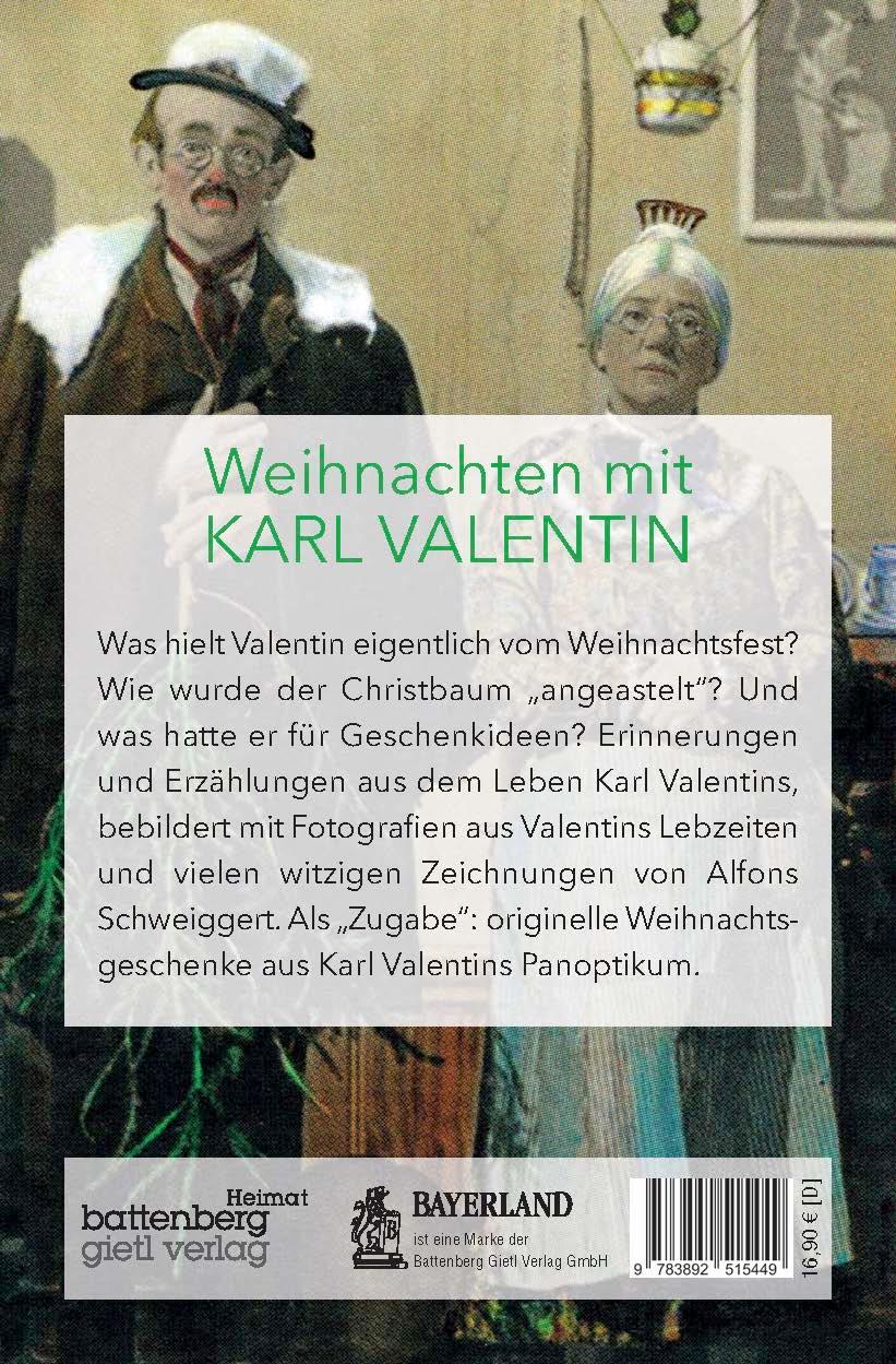Rückseite: 9783892515449 | Weihnachten mit Karl Valentin | Alfons Schweiggert | Buch | 128 S.