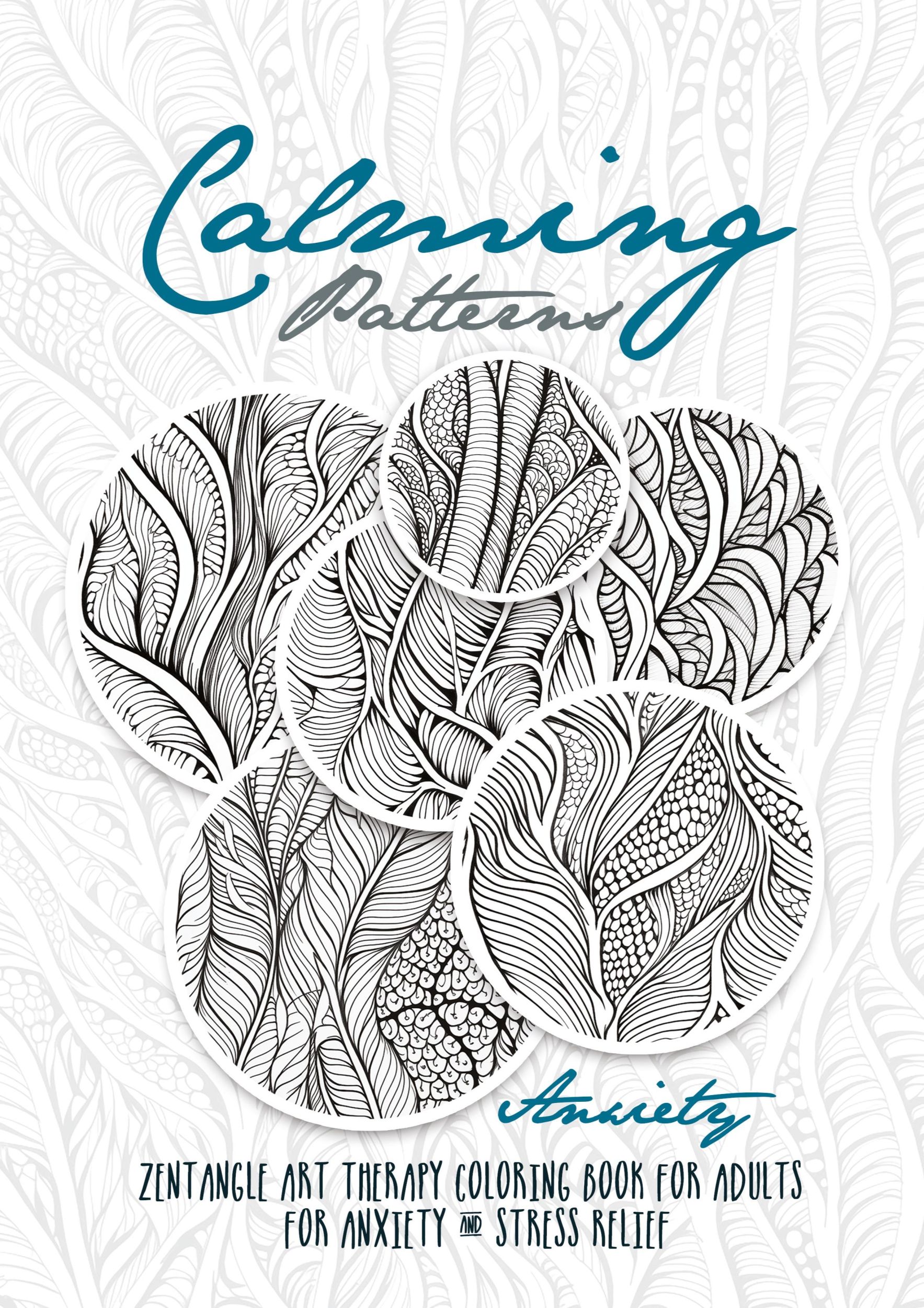 Cover: 9783758406911 | Calming Patterns Art Therapy Coloring Book Anxiety Zentangle...