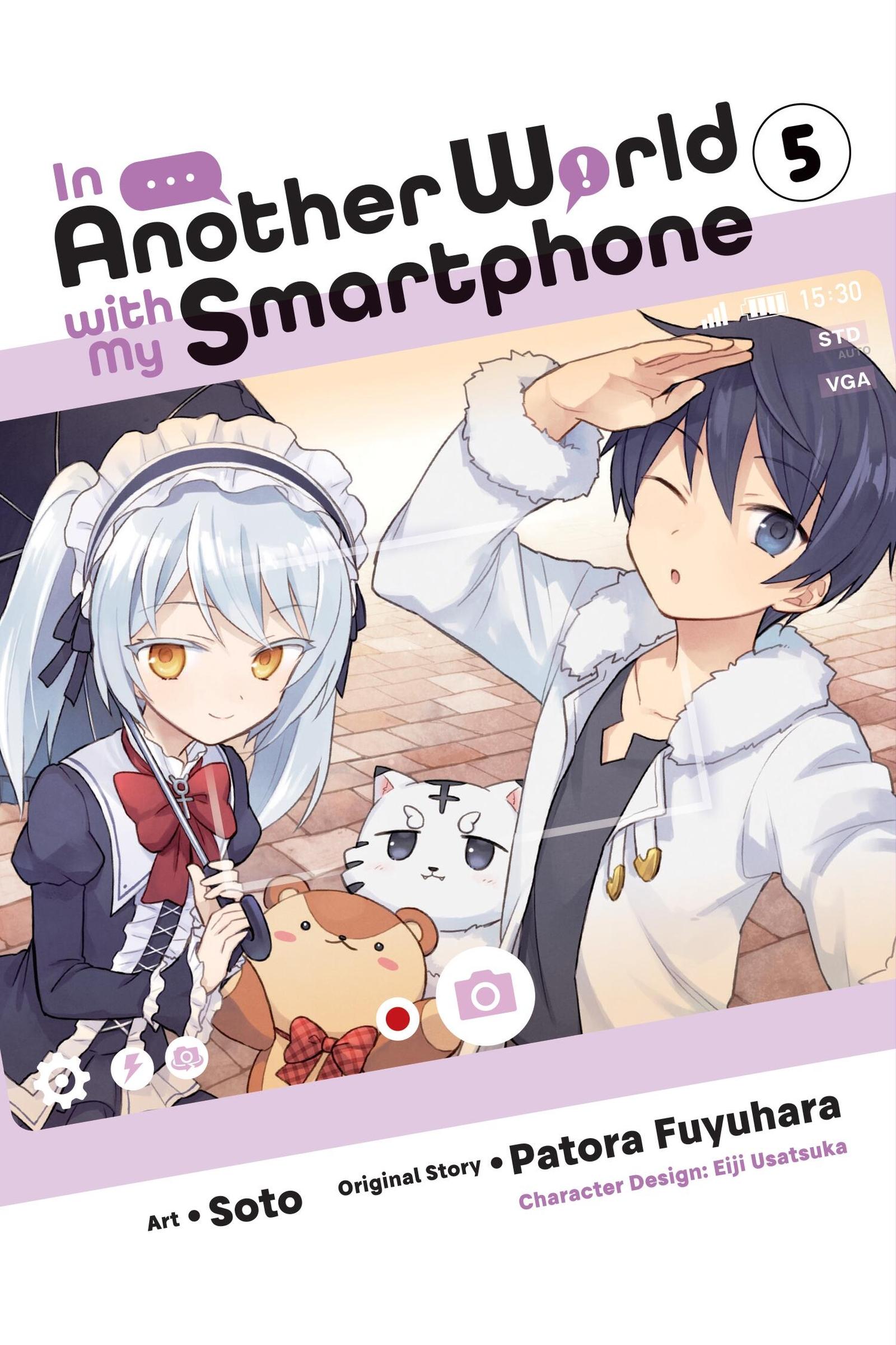 Cover: 9781975321116 | In Another World with My Smartphone, Vol. 5 (manga) | Fuyuhara (u. a.)