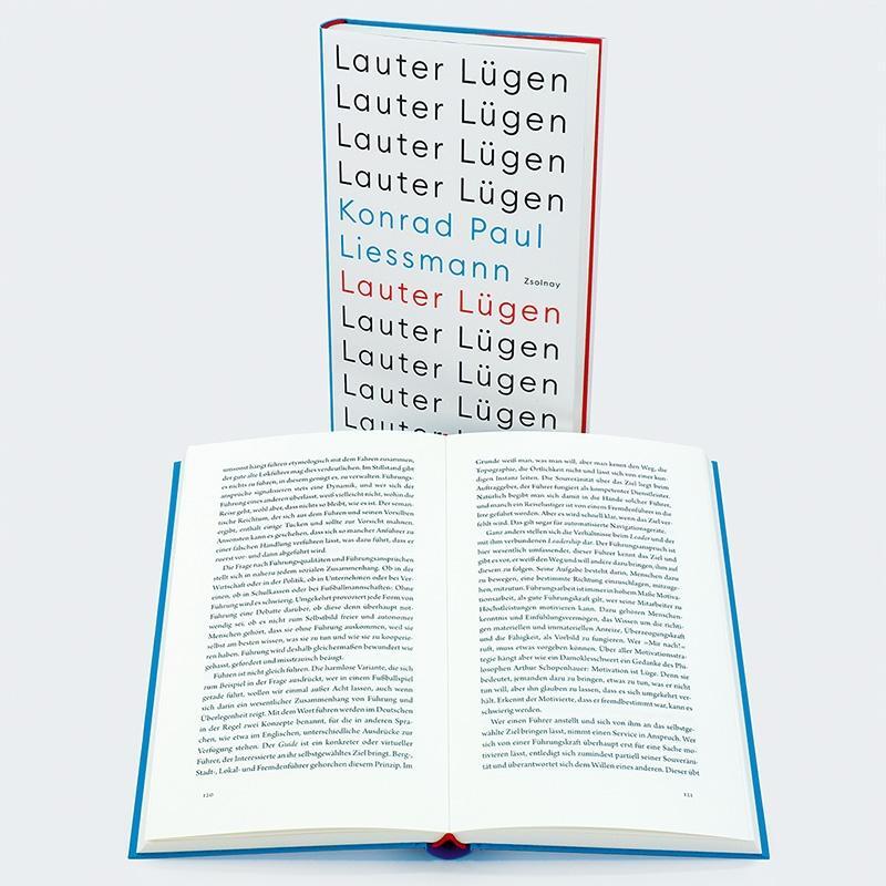 Bild: 9783552073425 | Lauter Lügen | Konrad Paul Liessmann | Buch | Deutsch | 2023