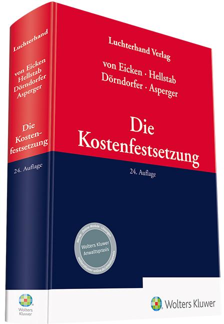 Cover: 9783472096184 | Die Kostenfestsetzung | Ingeborg Asperger (u. a.) | Buch | Deutsch