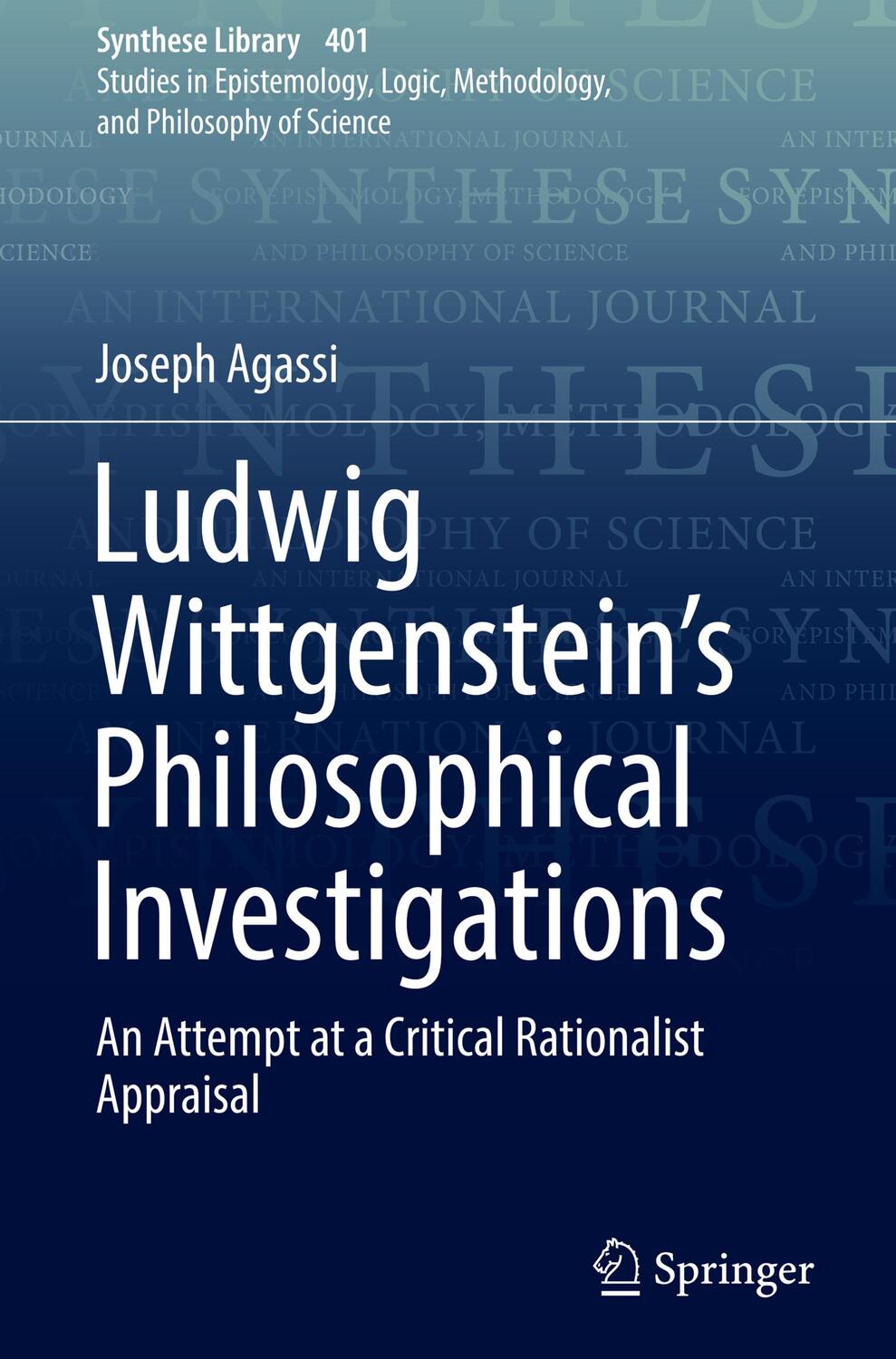 Cover: 9783030001162 | Ludwig Wittgenstein¿s Philosophical Investigations | Joseph Agassi