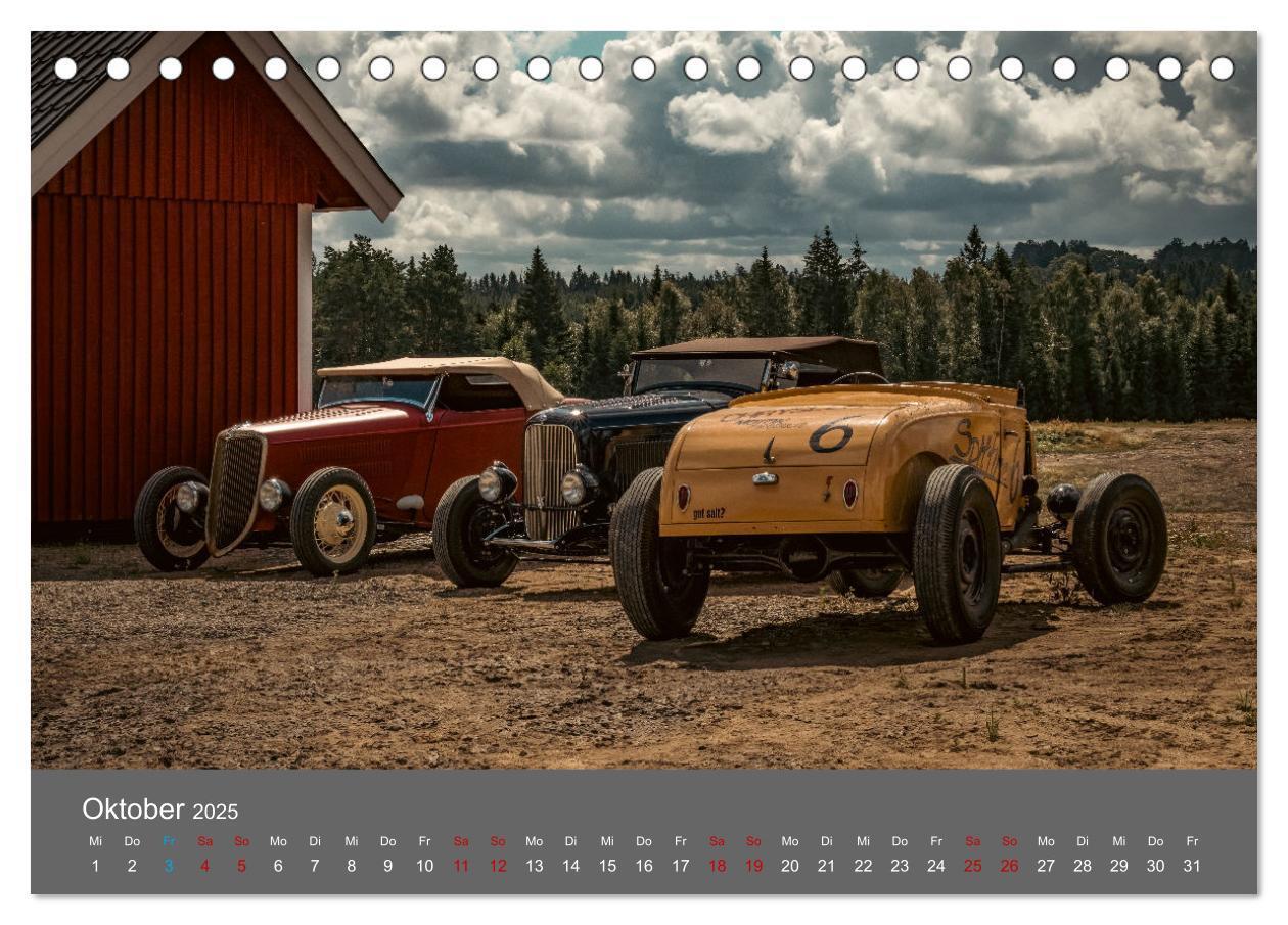 Bild: 9783457221181 | HOT RODS - V8 aus Leidenschaft 2025 (Tischkalender 2025 DIN A5...