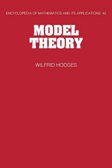 Cover: 9780521066365 | Model Theory | Wilfrid Hodges | Taschenbuch | Kartoniert / Broschiert