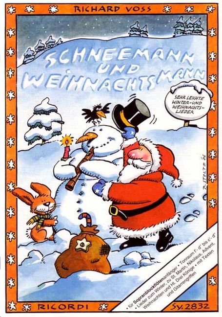 Cover: 9790204228324 | Schneemann und Weihnachtsmann | Richard Voss | Taschenbuch | Buch