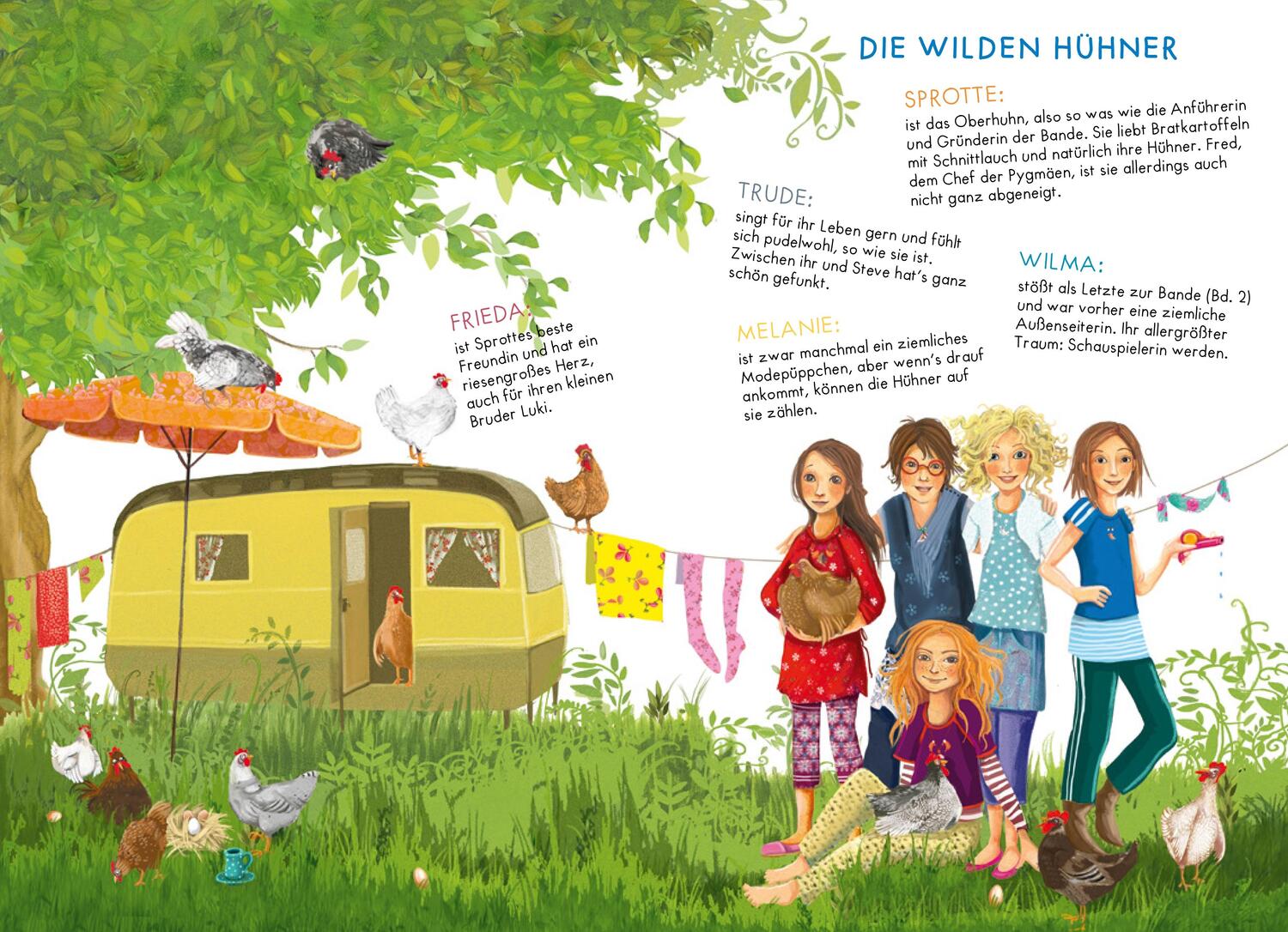 Bild: 9783791500812 | Die wilden Hühner auf Klassenfahrt | Cornelia Funke | Buch | Dressler