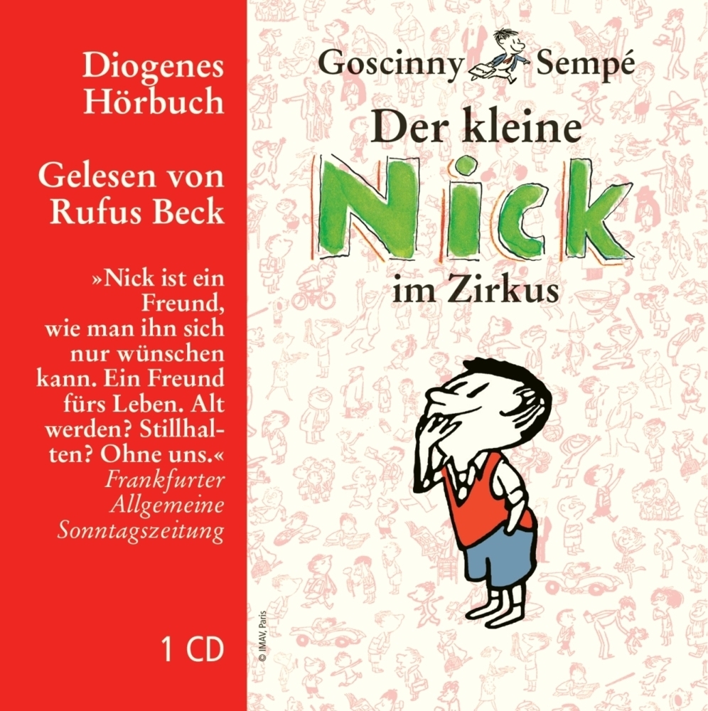 Cover: 9783257802887 | Der kleine Nick im Zirkus, 1 Audio-CD | René Goscinny (u. a.) | CD
