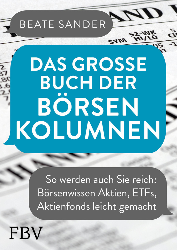 Cover: 9783959721950 | Das große Buch der Börsenkolumnen | Beate Sander | Buch | 2019