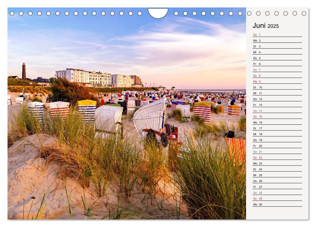 Bild: 9783435259670 | BORKUM Geburtstagskalender mit Planerfunktion (Wandkalender 2025...