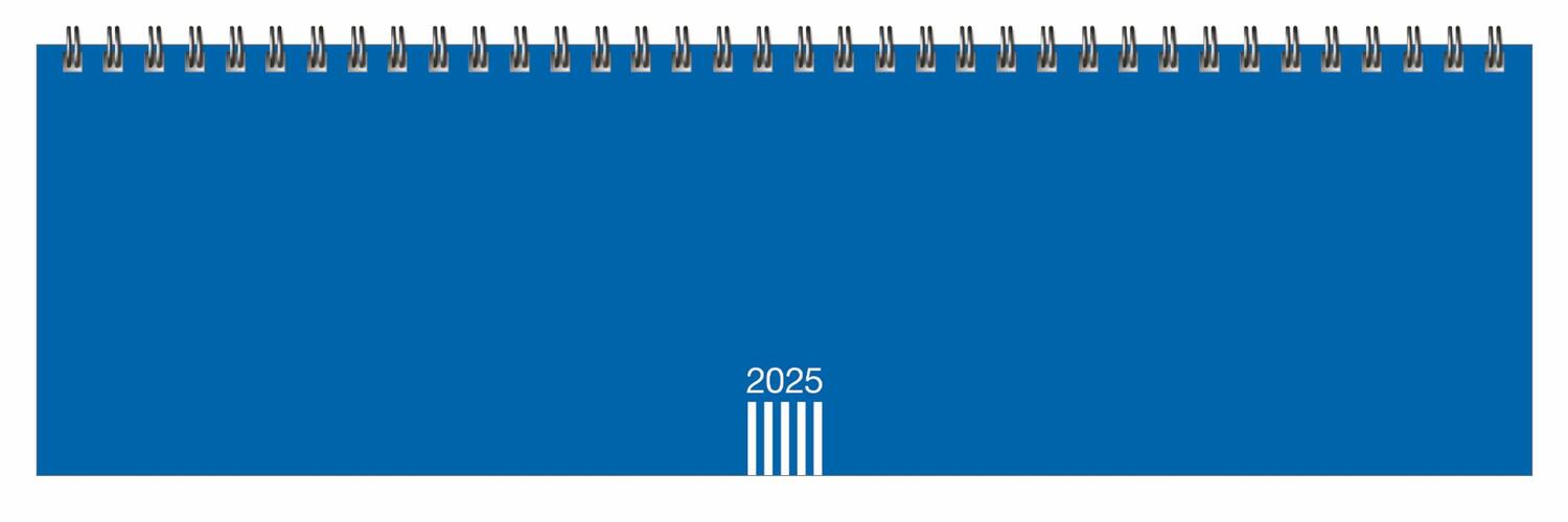 Cover: 9783756406500 | Wochenquerplaner, blau 2025 | Heye | Kalender | Bürokalender Heye