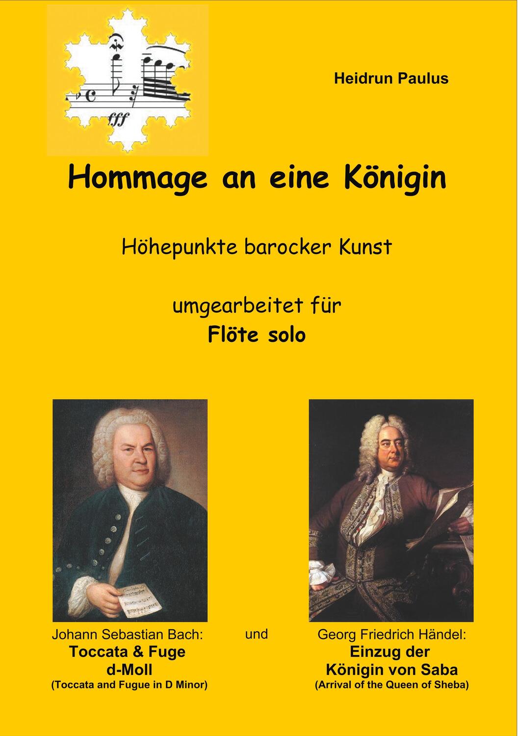 Cover: 9783749465859 | Hommage an eine Königin | für Flöte solo | Heidrun Paulus | Booklet