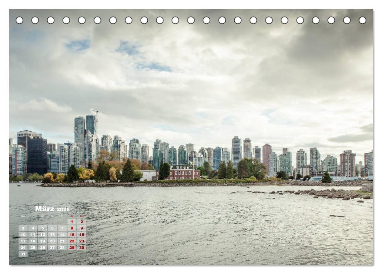 Bild: 9783435181742 | Vancouver &amp; British Columbia (Tischkalender 2025 DIN A5 quer),...