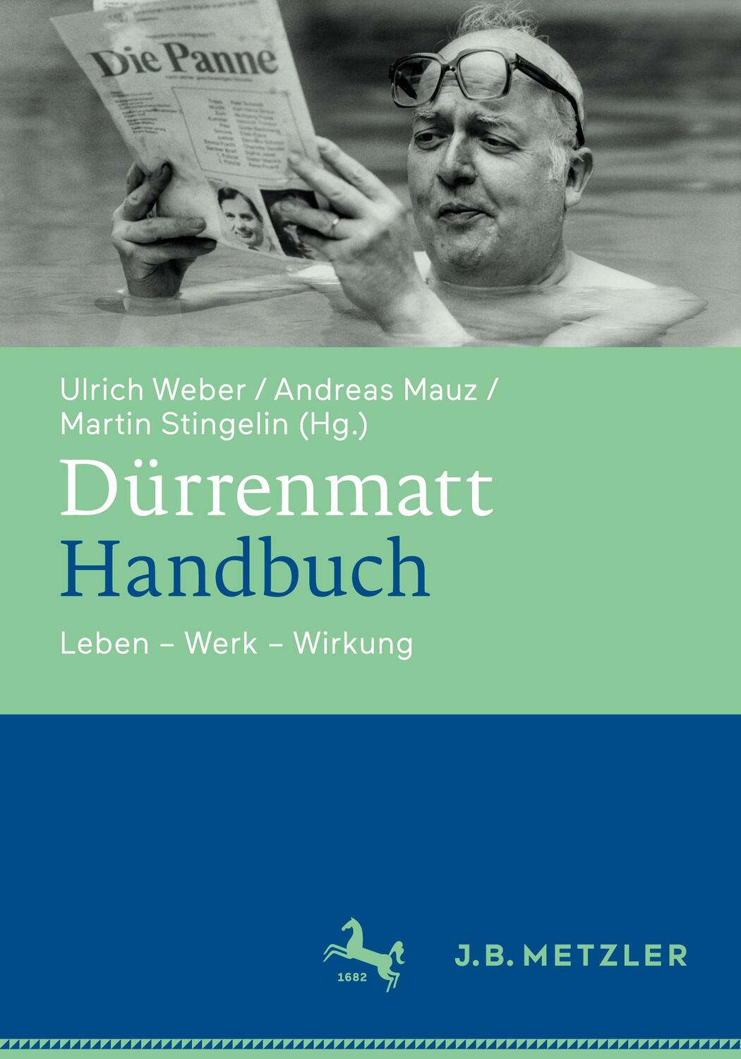 Cover: 9783476024350 | Dürrenmatt-Handbuch | Leben ¿ Werk ¿ Wirkung | Stingelin (u. a.) | x