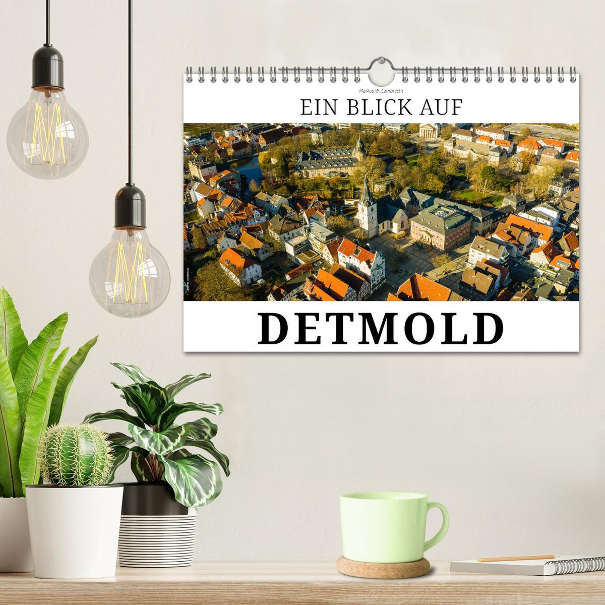 Bild: 9783435440382 | Ein Blick auf Detmold (Wandkalender 2025 DIN A4 quer), CALVENDO...