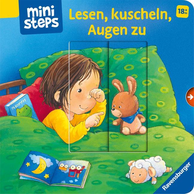 Cover: 9783473302857 | ministeps: Lesen, kuscheln, Augen zu | Sandra Grimm | Buch | 12 S.