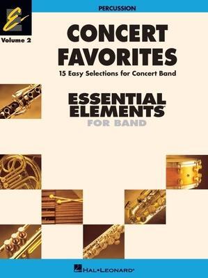 Cover: 9781423400882 | Concert Favorites Vol. 2 - Percussion: Essential Elements Band Series