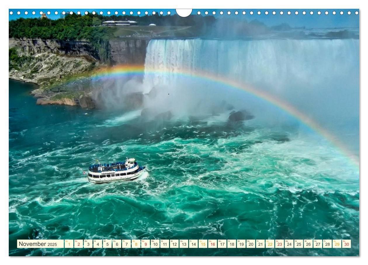 Bild: 9783435568062 | Niagarafälle - American Falls und Horseshoe Fall (Wandkalender 2025...