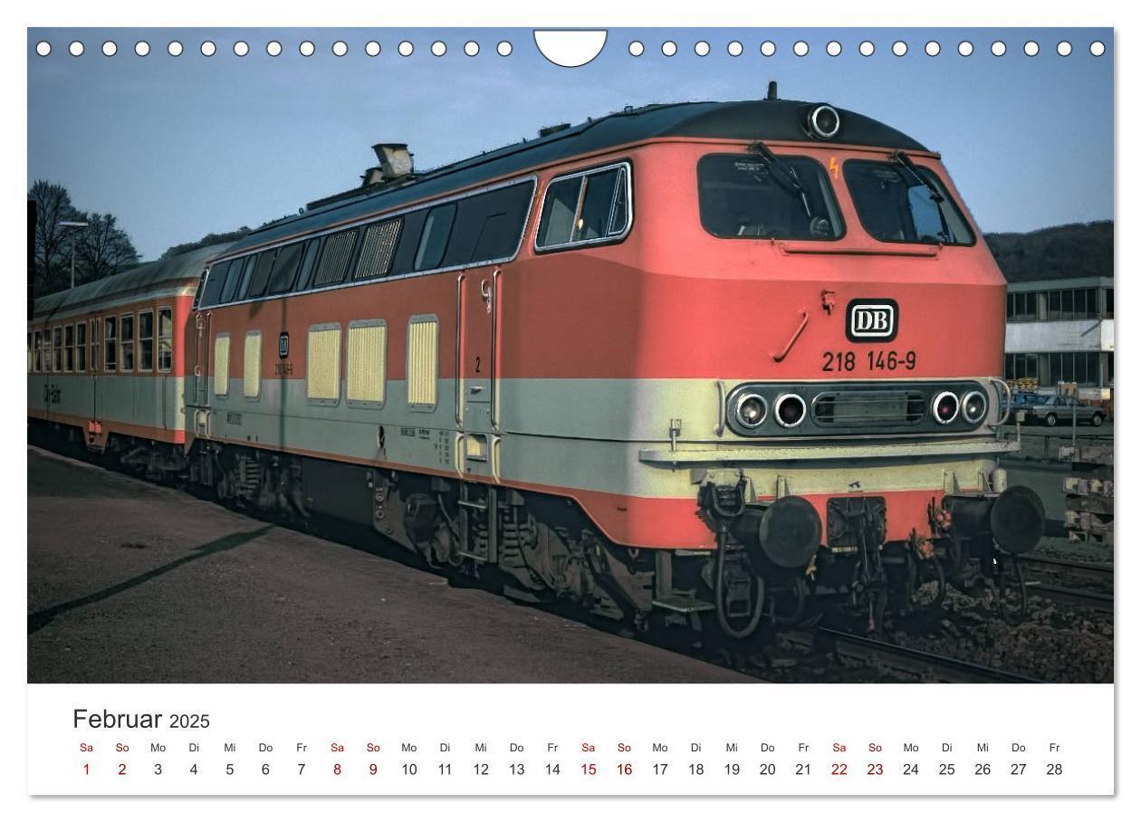 Bild: 9783435291748 | Deutsche Diesellokomotiven (Wandkalender 2025 DIN A4 quer),...