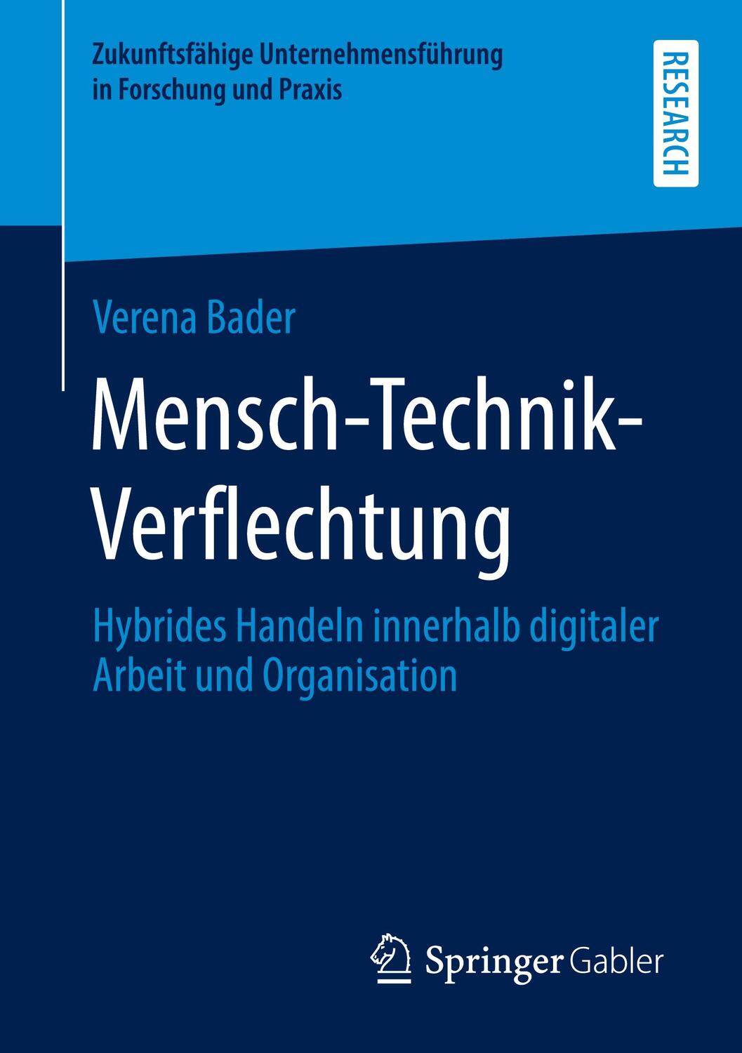 Cover: 9783658316686 | Mensch-Technik-Verflechtung | Verena Bader | Taschenbuch | Paperback