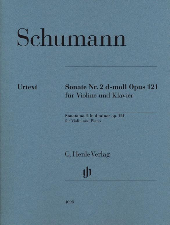 Cover: 9790201810980 | Violin Sonata No.2 In D Minor Op.121 | Robert Schumann | Buch | 2013